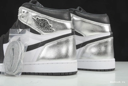 OG “SILVER JORDAN (RED BOX) 1 TOE” HIGH WMNS AIR 1101